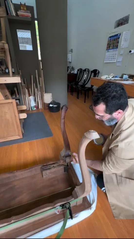 Trabajo en el taller de Rebollo Arte y Madera — imagen 1 de 20