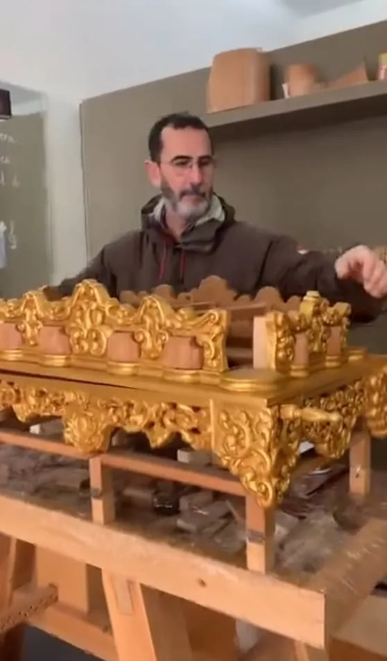 Trabajo en el taller de Rebollo Arte y Madera — imagen 13 de 20